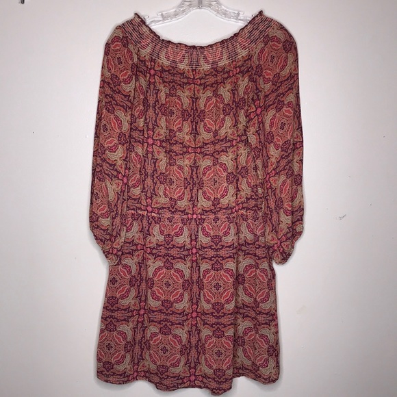 Sanctuary Dress Folk Inspired Off The Shoulder M - Picture 5 of 9